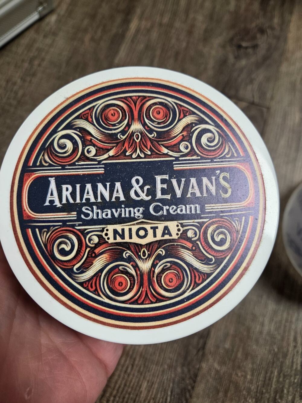 Ariana + Evans NIOTA Artisan Shaving Cream, 5.3oz